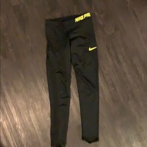 Nike Pro Hyperwarm Running Leggings